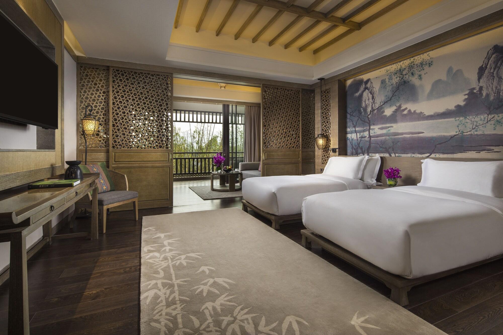 Hotel Banyan Tree Yangshuo Esterno foto